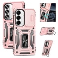 thumbnail image 1 of Hoibon Phone Case for Samsung Galaxy S26 Plus Case,[Slide Camera Cover][Kickstand] [Military Grade Protection] Shockproof Rugged Case for Samsung Galaxy S26 Plus - Rose Gold, 1 of 7