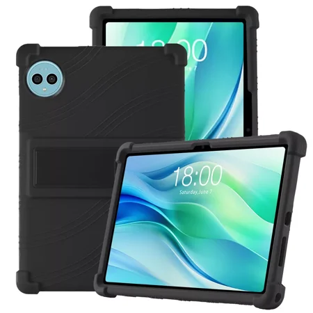Hoibon for TECLAST P50 2024 Model/for TECLAST P50S Tablet Case with Kickstand [Case for Kids Kids Friendly] Shockproof Silicone Case Protective for TECLAST P50 / for TECLAST P50S 11 Inch - Black