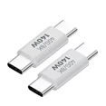 thumbnail image 1 of Hoibon USB C Male to Male for Thunderbolt 4/3, 40G USB C Coupler Extender Support PD 140W, 8K@60Hz for MacBook Pro/Air, Laptop, Phones and More Type C Devices 2 Pack, 1 of 7