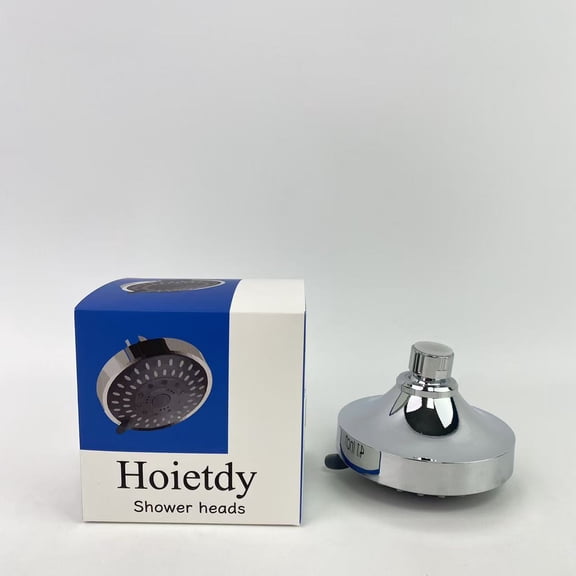 Hoietdy Shower heads,Shower Head High Pressure Rain Fixed Showerhead with Adjustable Metal Swivel Ball Joint - Relaxed Shower Experience Even at Low Water Flow & Pressure