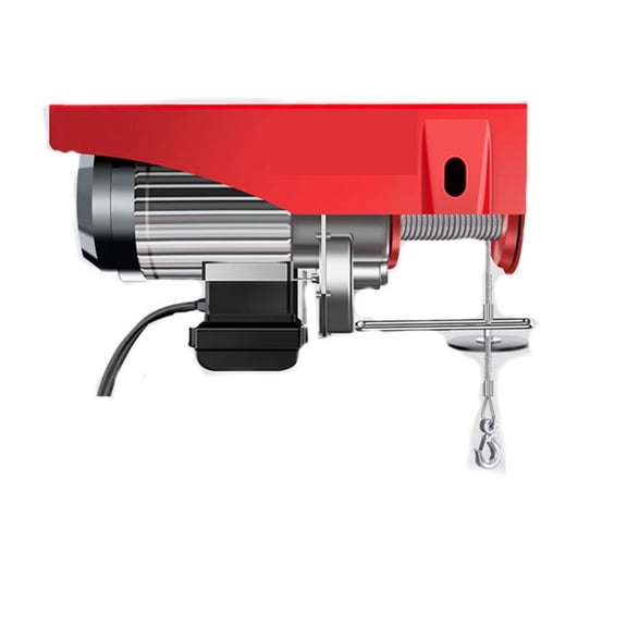 Hoist Flat Winch,Hoist 650W Household Miniature Electric Portable Remote Control Hoist Crane With Wire ,Outstanding Load Capacity