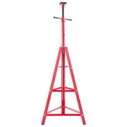 Under Hoist Tripod Stand, 2 Ton 4409 lbs Capacity High Lift Jack Stand Reach Underhoist Support, Lifting from 47.24" to 84.65", 4-Level Adjustable Height, Heavy Duty Carbon Steel for Car Lift