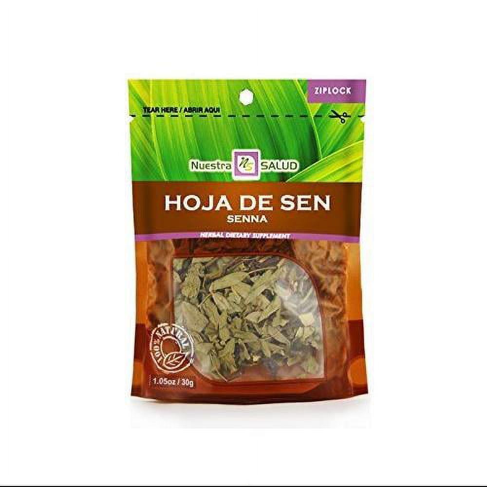 Hoja De Sen Senna Leaves Herbal Tea 3 Pack