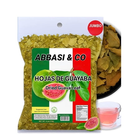 Hojas de Guayaba Herbal Tea – 100% Natural Wildcrafted Guava Leaf Loose Leaf Tea – Caffeine-Free, Vegan, Non-GMO, Gluten-Free – Traditional Mexican Herbal Infusion (4oz)