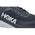thumbnail image 1 of Hoka Bondi 7 Men's Running Shoes, Cushioned, Black/White, 12.5, 1 of 2