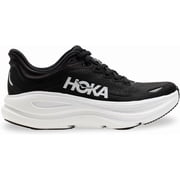 Hoka Bondi 9 Womens Running Shoe - Black/White - 7