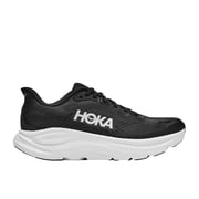 HOKA Clifton 11 Running Shoes in Black/White | Men - 10
