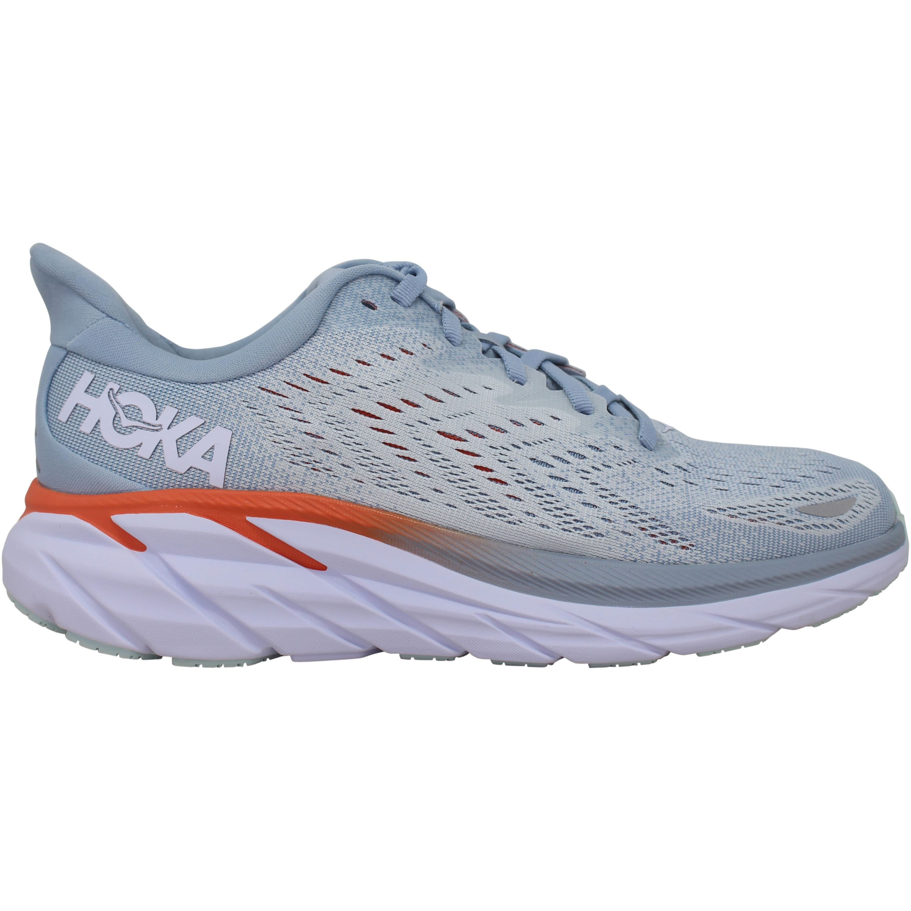 Hoka One One Womens Clifton 8 Fitness Lifestyle Athletic and Training ...