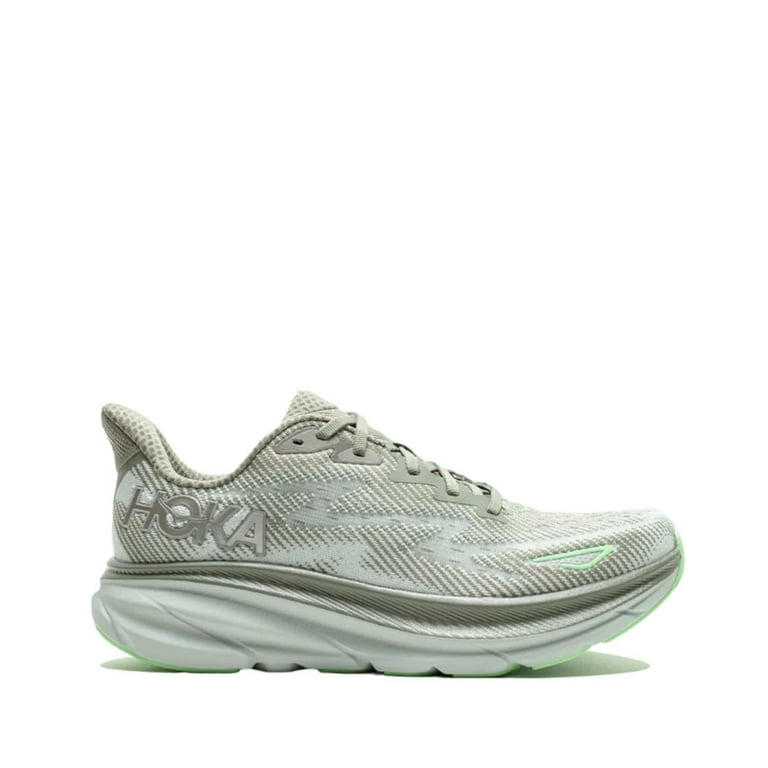 HOKA Men's Clifton 9 Athletic Outdoor Shoe, Olive Haze