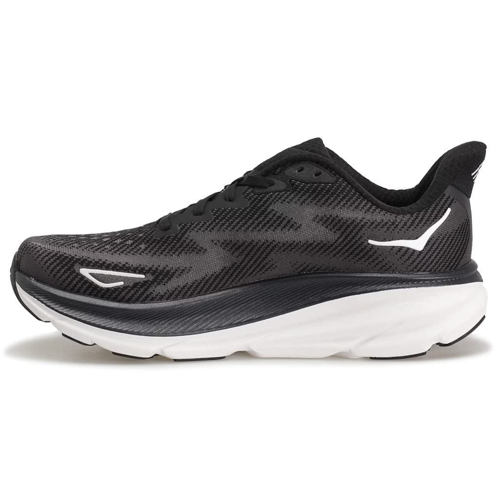 HOKA Male Adult Men 10.5 1127895-BWHT Black White - Walmart.com display picture 1