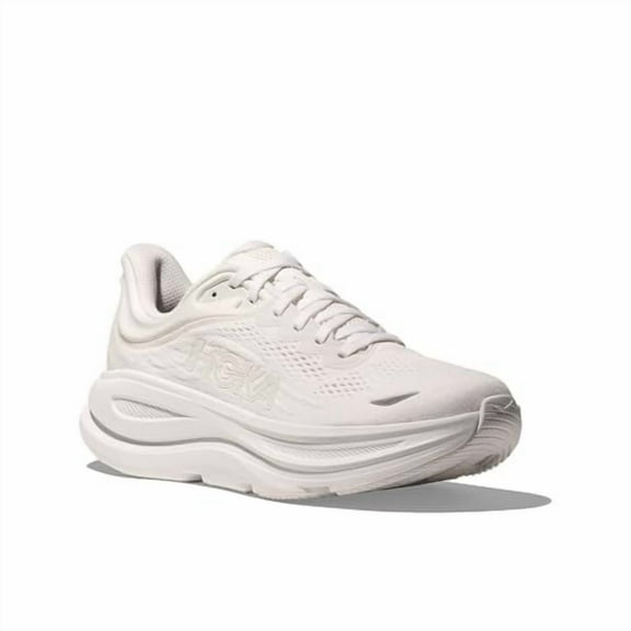 Hoka Men's Bondi 9 Sneaker, White/White, 11.5
