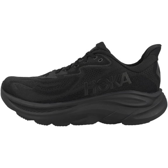Hoka Men's Clifton 10 Sneaker, Black/Black, 11.5