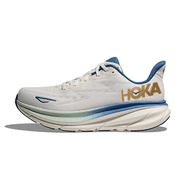 Hoka Mens Clifton 9 Everyday Running shoes, 13 US  Medium , Frost Gold