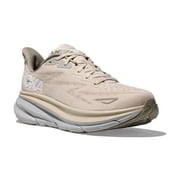 HOKA Clifton 9 Mens Shoes Size 8.5, Color Oat Milk/Barley