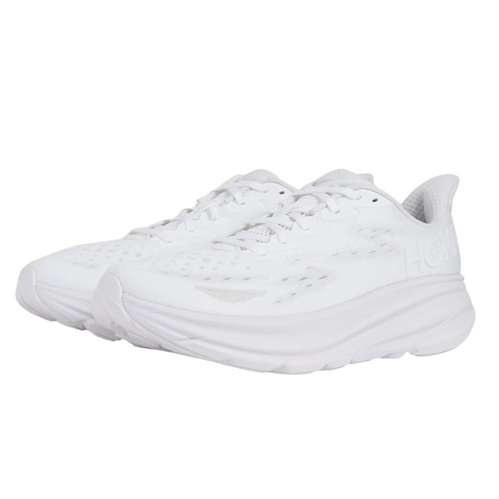スニーカー HOKA Men Sneakers White 1127895 BWHT Hoka Men's Clifton 9 Sneaker, White/White, 11 - Walmart.com