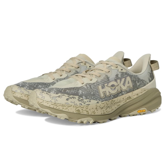 Hoka Men's Speedgoat 6 Sneaker, Oyster Mushroom/Wild Mushroom, 10.5