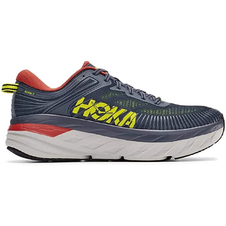 Hoka One Men\'s 11 M Bondi 7 White Running Sneakers 1110518 Hoka One 1110518-WWH: Men main image 2