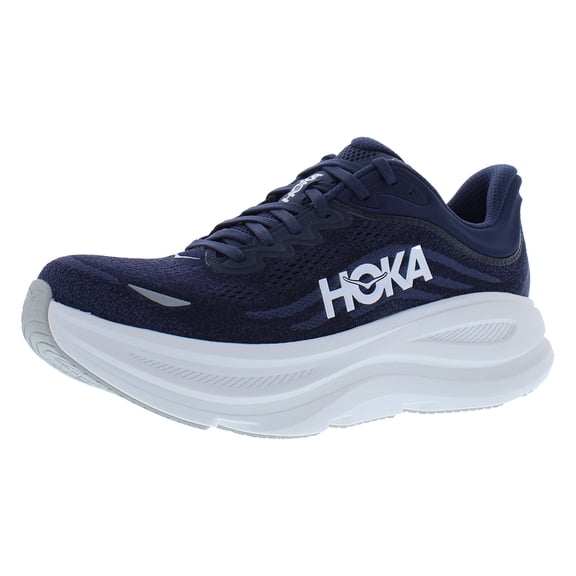 HOKA Bondi 9 Mens Shoes Size 11, Color: Varsity Navy/White