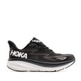 thumbnail image 1 of Hoka One Mens Clifton 9 Road Running Shoes - Black/White - 10, 1 of 3
