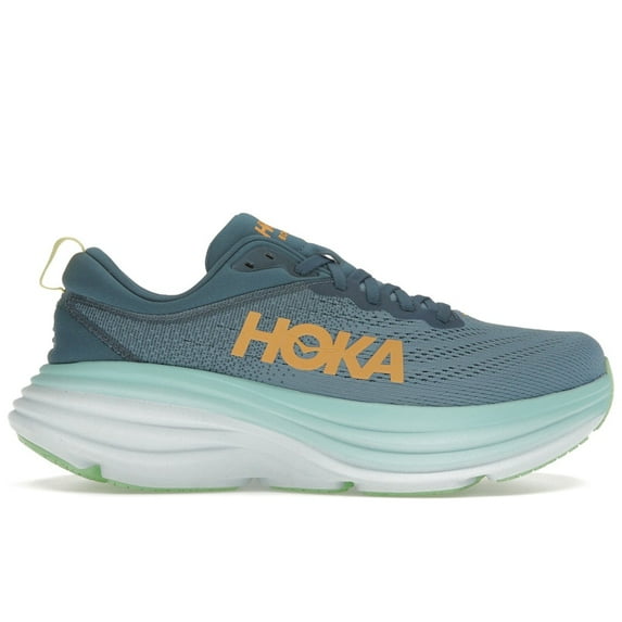 Hoka One One Men's Bondi 8 Real Teal Shadow Running Shoes, from StockX