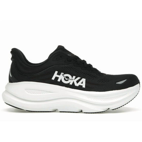 Hoka One One Men's Bondi 9 Black White Shoes, from StockX