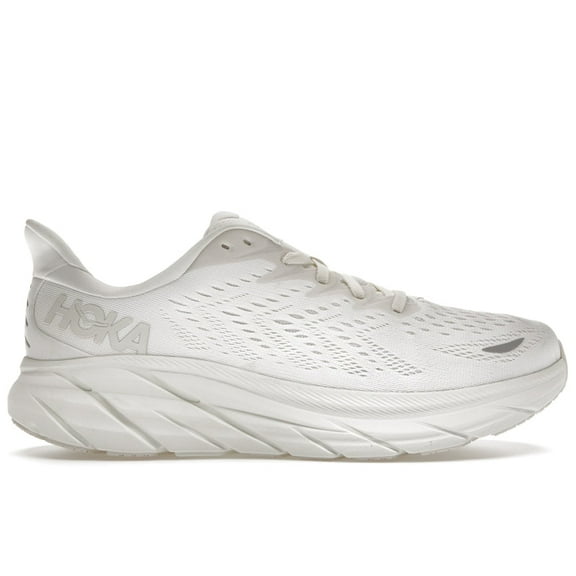 Hoka One One Men's Clifton 8 White Running Shoes, from StockX