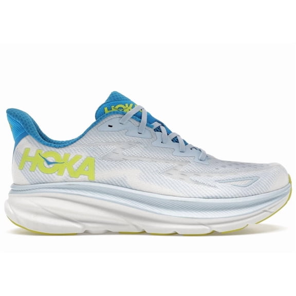 Hoka One One Men's Clifton 9 Ice Water Evening Primrose Running Shoes, from StockX