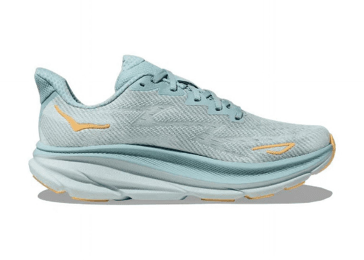 Hoka One One Men`s Clifton 9 Performance Fitness Running Shoes Ice Blue ...