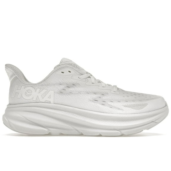 Hoka One One Men's Clifton 9 White Running Shoes, from StockX