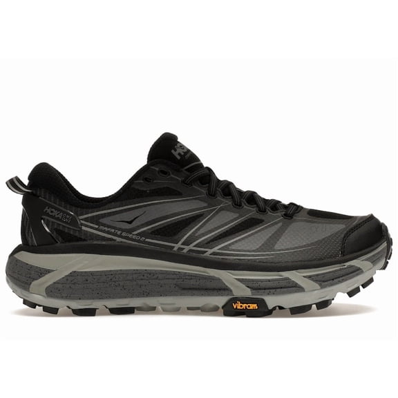 Hoka One One Men's Mafate Speed 2 Black Castlerock Running Shoes, from StockX