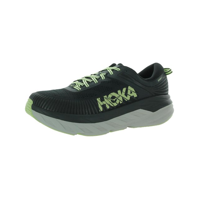 Hoka One One Mens Bondi 7 Logo Fitness Running Shoes