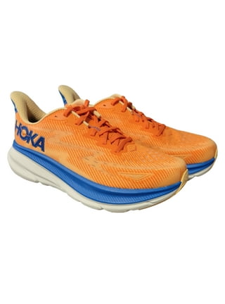 HOKA ONE ONE Women’s Carbon X-2 Running Shoe Blue/Citrus Size 9.5M US