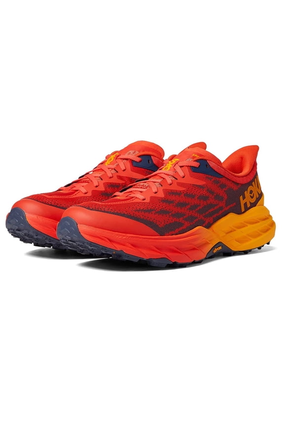 One One Speedgoat 5 1123159-FRYL Men's Fiesta Radiant Yellow Shoes NR5832 (7.5)