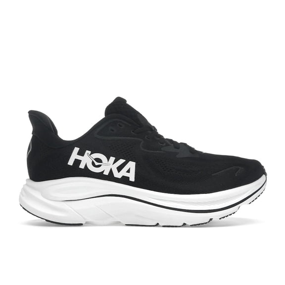 Hoka One One Women's Clifton 10 Black White Shoes, from StockX
