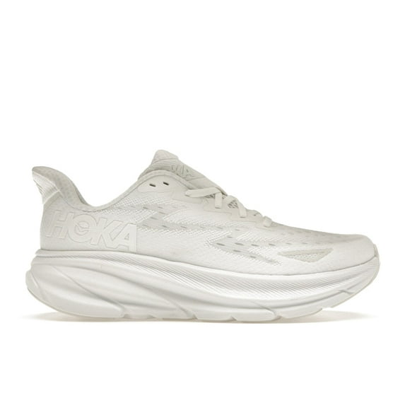 Hoka One One Women's Clifton 9 White Running Shoes, from StockX