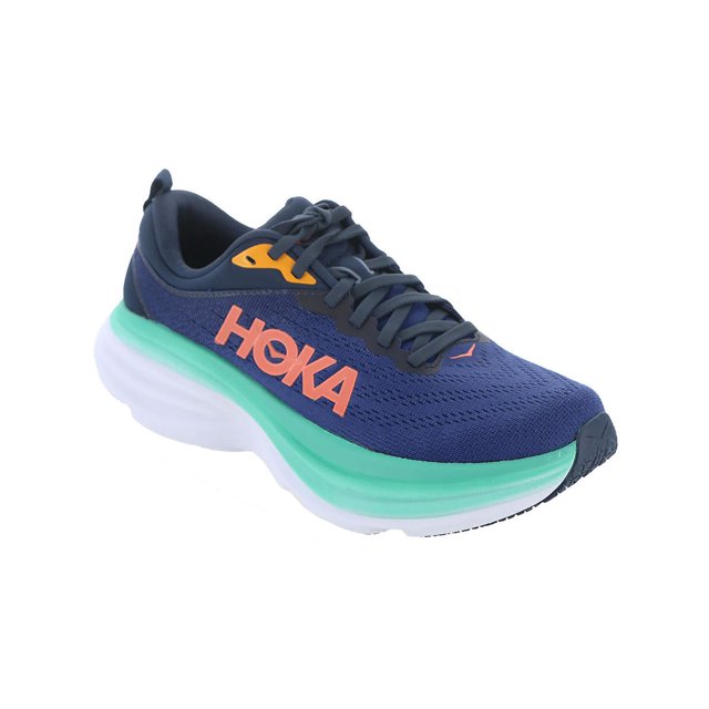 Hoka One One Womens Bondi 8 Fitness Workout Running Shoes