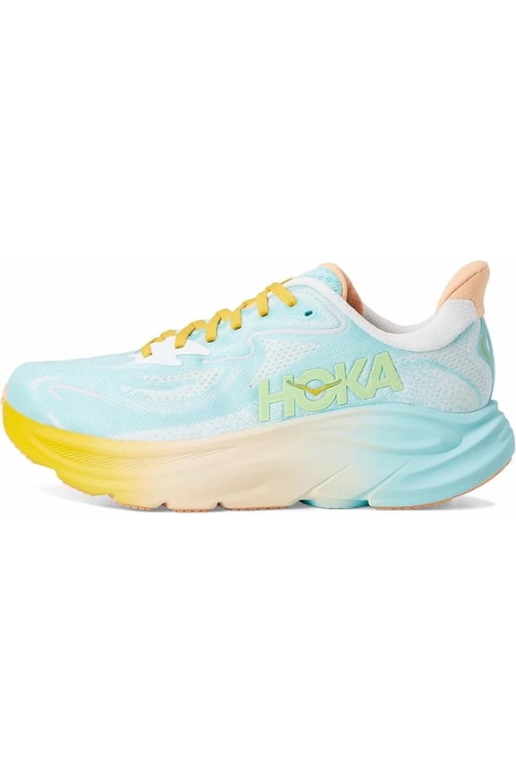 One Womens Clifton 10 Road Running Shoes - Blue Spark/White