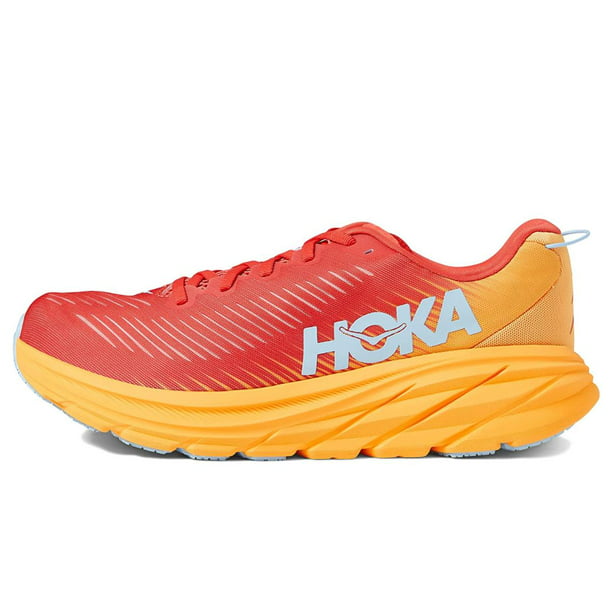 Hoka Rincon 3 Men's Everyday Running Shoe - Fiesta / Amber Yellow ...