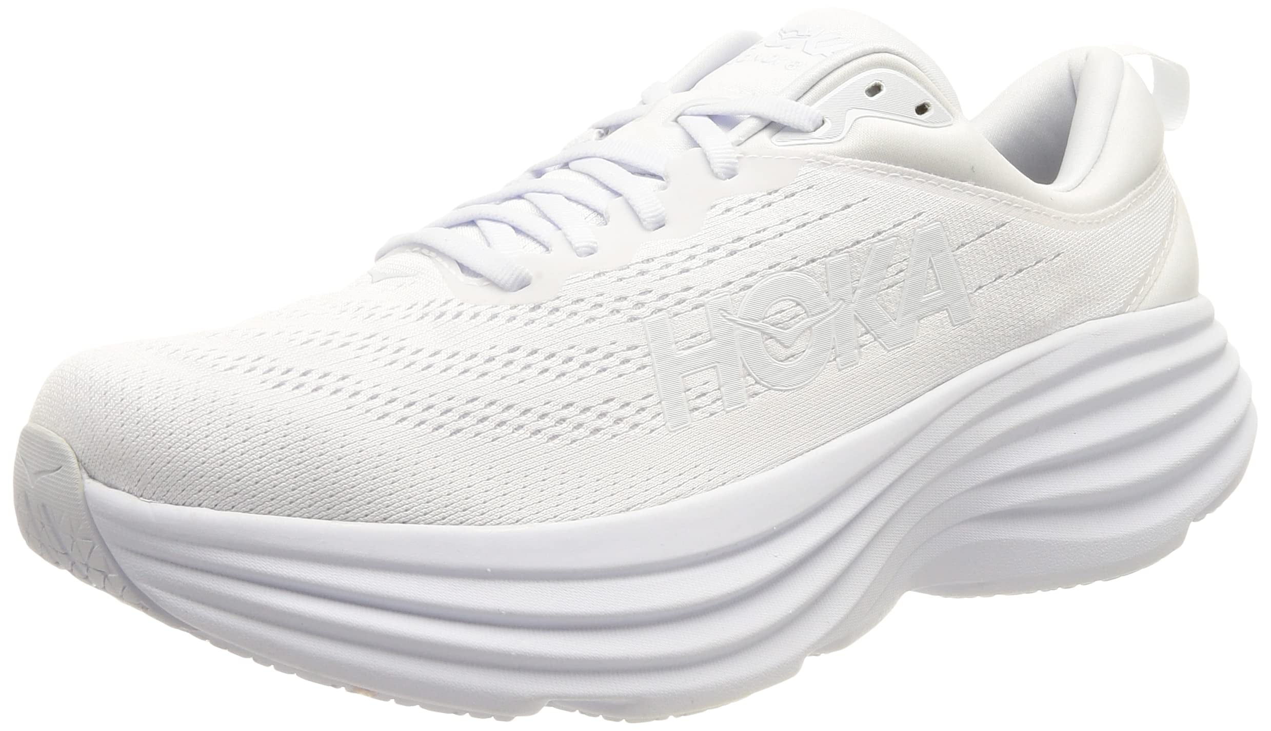 HOKA Bondi8 26.5 ホワイト Hoka Bondi 8 Women's Running Shoes, Athletic Shoes, Women Sneaker