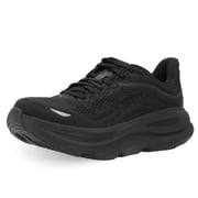 Hoka Womens Bondi 9 Sneaker, Black/Black, 7