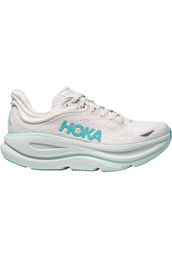 Women's Bondi 9 Sneaker, Frost/Cielo Blue, 7