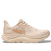 Hoka Womens Clifton 10 Sneaker, Vanilla/Birch