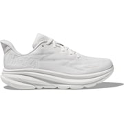 Hoka Women's Clifton 9 Every Day Shoes , White/White, Size 9.5 US  WIDE