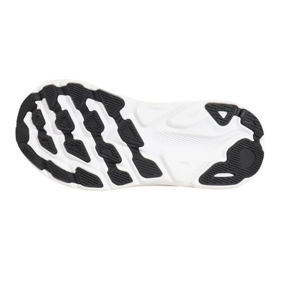 Hoka Women's Clifton 9 Sneaker, Black/White, 9