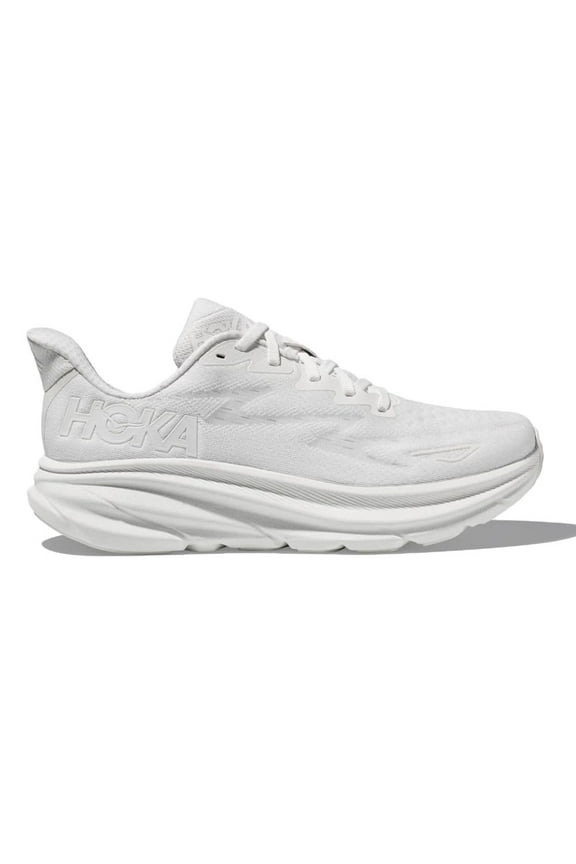 Women's Clifton 9 Sneaker, White/White, 5.5