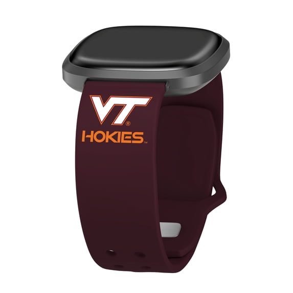 Hokies HD Elite Edition Unisex Watch Band for FitBit Versa 3 & Sense (Short)