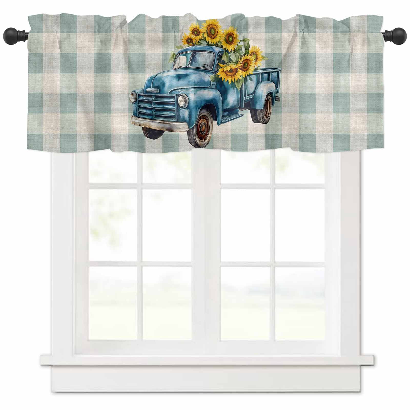 Truck Of Plenty WN3007109CL Quilted Valance
