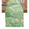 thumbnail image 1 of Hokiten Table Runners 70 Inches Long Dress Scarves, Spring Daisy Flowers Farmhouse Coffee/Dining/Kitchen Table Decor, Holiday Table Runner, Pastoral Garden Butterfly Chic 13x70 Inch, 1 of 7