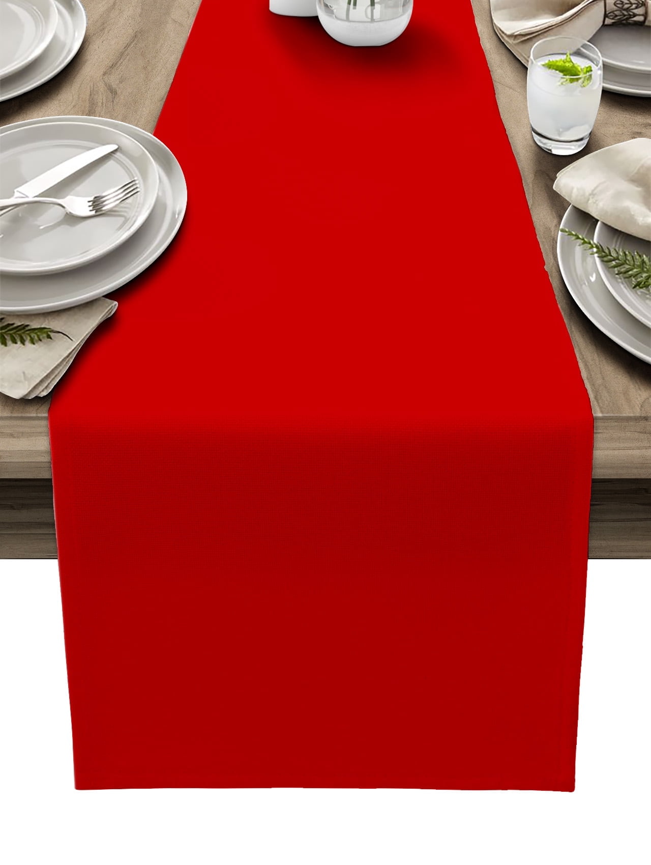 Hokiten Table Runners 72 Inches Long Dress Scarves, Christmas Red Xmas, Farmhouse Kitchen/Dining Table Runner, Coffee Tablerunners, Classic Asian Chinese Antique Colored Art Decor 14x72 Inch