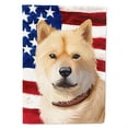 thumbnail image 1 of Carolines Treasures CK6560CHF Hokkaido Dog American Canvas House Size Outdoor-Flags, Multicolor, 1 of 4